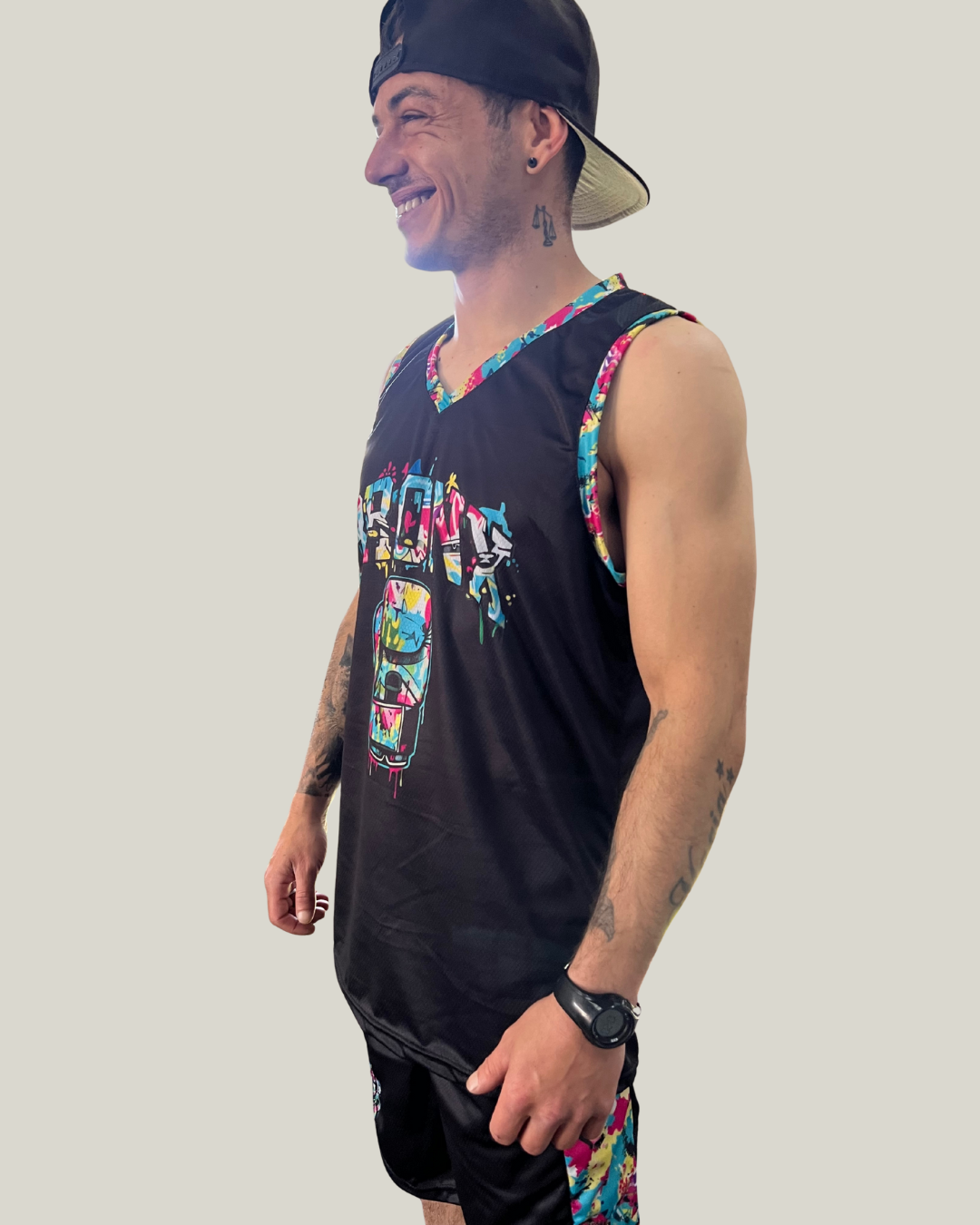 Musculosa de Boxeo Bronx Negra – Entrenamiento y Competencia