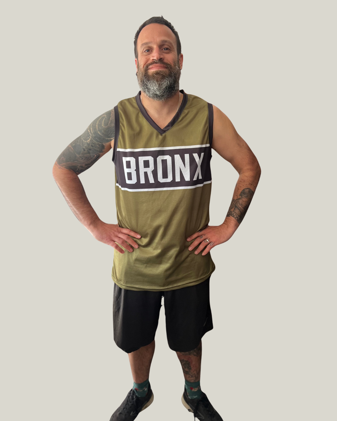 Musculosa de Boxeo Bronx Verde – Entrenamiento y Competencia