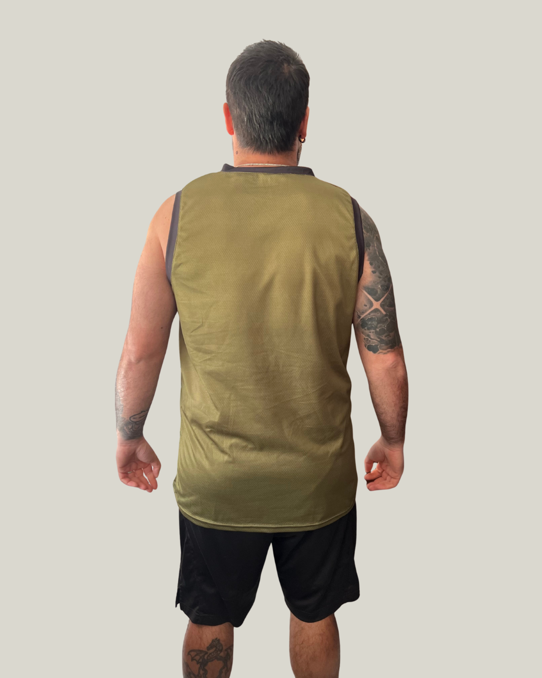 Musculosa de Boxeo Bronx Verde – Entrenamiento y Competencia