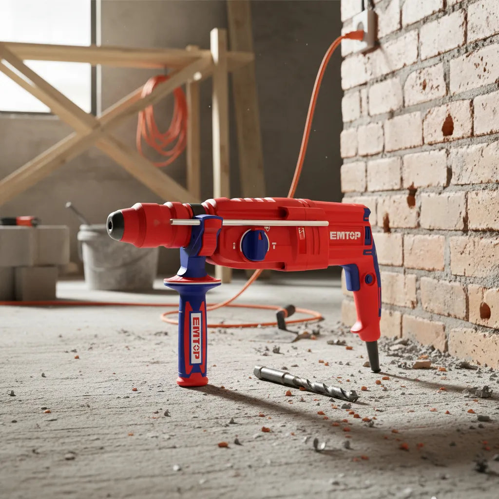 Rotomartillo Emtop ERHRL801 800W – Potente y resistente